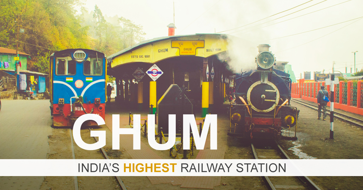 Ghum Itinerary, Ghum Railway Station The Highest Railway Station Of