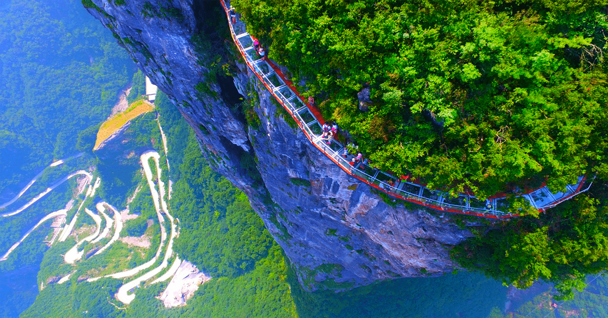 Dare Walk This Glass Skyway Tianmen Mountain Tripoto